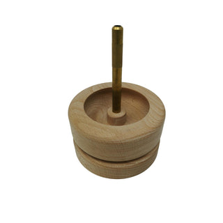 Nurge Premium Bead Stringing Tool – Hand Polished Natural Wood