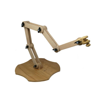 Nurge Premium Premium Adjustable Embroidery and Quilting Leg Stand – Hand Polished Natural Wood