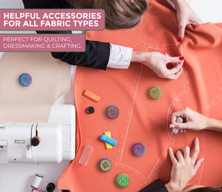 Needle and Bear Pattern weights for Dressmaking and Sewing (Rosalind Soloman - Sewing Machines)