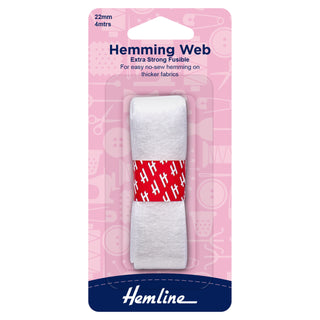 Hemline Fusible Hemming Web 4m x 22mm