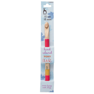Pony Hand Painted Flair Crochet Hook - Full range of sizes available!