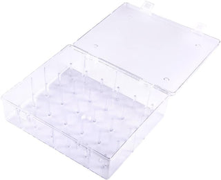 The Quilted Bear 30 Spool Sewing Thread Storage Box