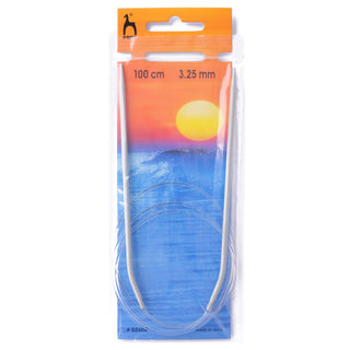Pony Classic Circular Fixed Knitting Pins 100cm x 3.25mm