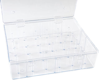 The Quilted Bear 30 Spool Sewing Thread Storage Box