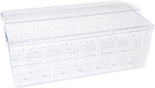 The Quilted Bear 19 Spool Sewing Thread Storage Box