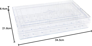 The Quilted Bear 40 Spool Sewing Thread Storage Box