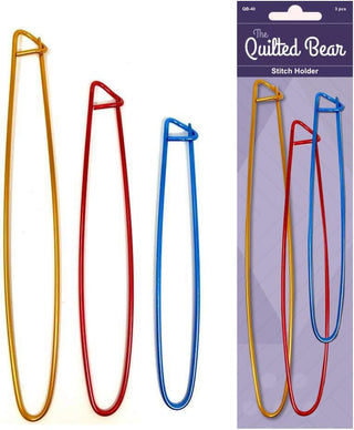 The Quilted Bear Knitting Stitch Holders (Large Set)