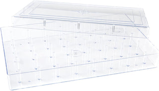 The Quilted Bear 40 Spool Sewing Thread Storage Box