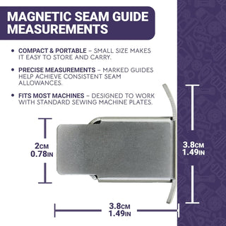 The Quilted Bear Magnetic Seam Guide