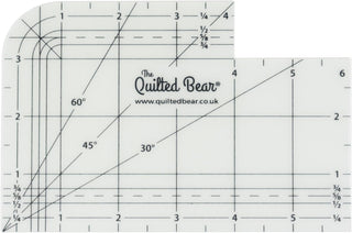 The Quilted Bear Hot Ironing Ruler (4" x 6")