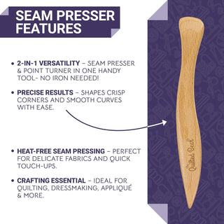 The Quilted Bear Wooden Point Turner