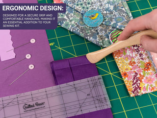 The Quilted Bear Wooden Point Turner