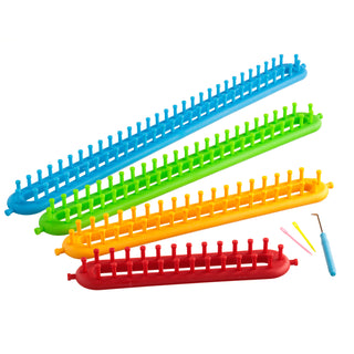 The Quilted Bear Long Knitting Loom Set