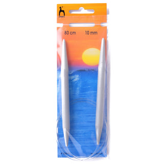 Pony Fixed Circular Knitting Needles 80cm Range