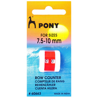 Pony Jumbo Row Counter 7.50mm - 10mm