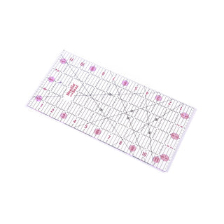 Needle and Bear 6" x 12" Non-Slip Acrylic Quilting Ruler