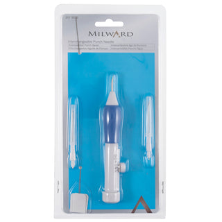 Milward Interchangeable Punch Needle 12 Loop Size (1.3mm, 1.6mm & 2.2mm)