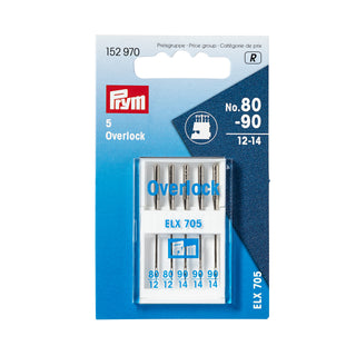 Prym Overlock Sewing Machine Needles No. 80-90