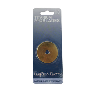 Crafters Dream Rotary Cutter Titanium Spare Replacement Blade 45mm