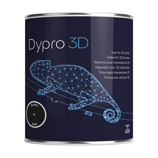 Dypro 3D Professional Hand and Machine Fabric Dye 500g Tin - Black