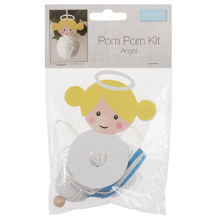 Trimits Pom Pom Decoration Kit - Angel Pack of 1
