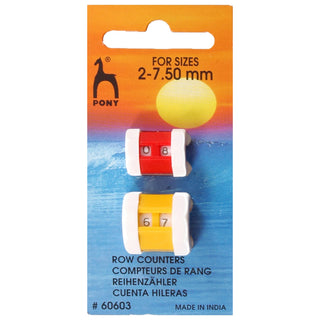 Pony Row Counter Combination Pack 2mm - 7.5mm