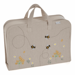 Hobby Gift Project Case (L): Appliqué: Linen Bee