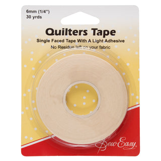 Sew Easy Quilters Tape 27m x 6mm