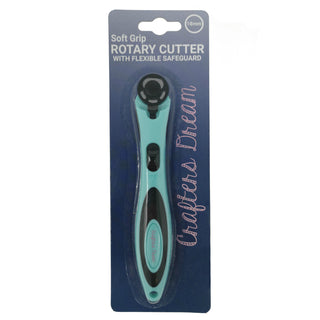 Crafters Dream Softgrip Rotary Cutter 18mm Light Blue