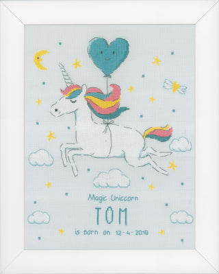 Vervaco Magic Unicorn Counted Cross Stitch Kit