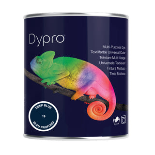 Dypro Multi Purpose Hand & Machine Fabric Dye 500g Tin Colour - Full Range of Colours Available!