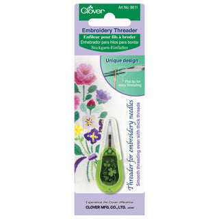 Clover Green Embroidery Needle Threader