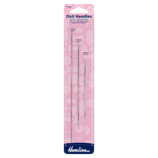 Hemline Doll Needles - 3 sizes