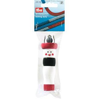 Prym Wooden Knitting Dolly with Pin and Instructions - 10.3cm