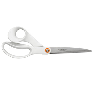 Fiskars 24cm / 9.5in Functional Form White General Purpose Scissors