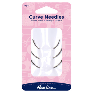 Hemline Curved Needle Set