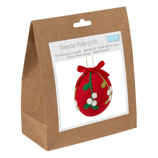 Trimits Needle Felting Kit: Christmas: Bauble