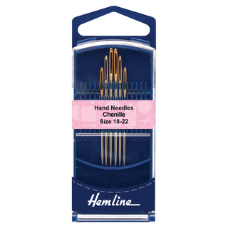 Hemline Gold Eye Premium Chenille Needles 18-22