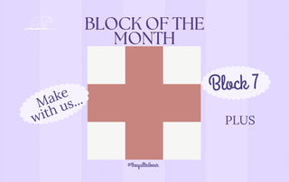 SAMPLER QUILT - BLOCK 7 PLUS BLOCK