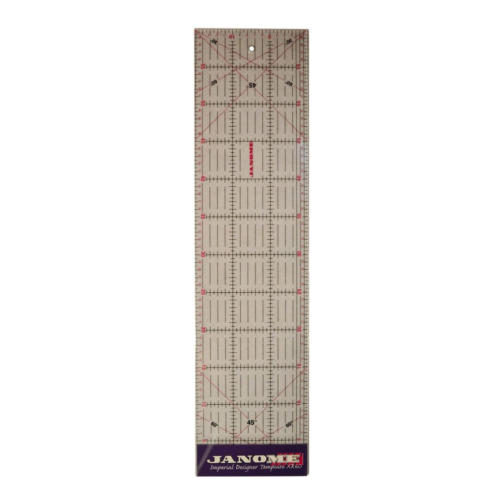 Beqar Ruler Janome Transparent Quilting Ruler 6