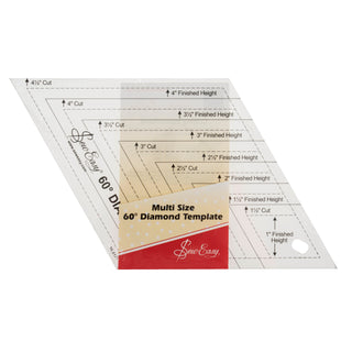 Sew Easy 60 Degree Diamond Quilting Template