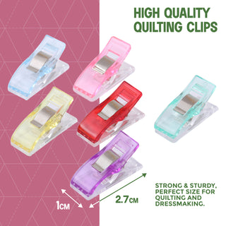 Needle and Bear Quilting Clips (18 Pack)