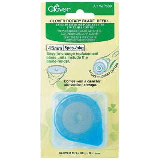 Clover Rotary Blades Refill Pack - 45mm x 5
