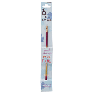 Pony Hand Painted Flair Crochet Hook - Full range of sizes available!