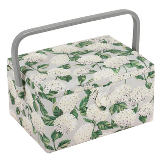 Hobby Gift Sewing Box (M): Hydrangea