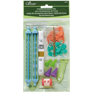 Clover Needlecraft Knit Mate Knitting Accessory Set