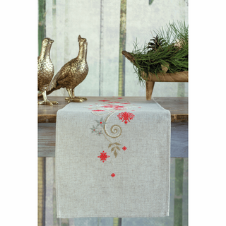 Vervaco Embroidery Kit: Runner: Christmas