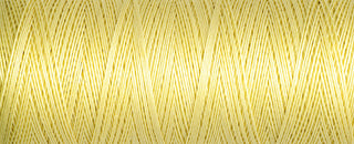 Gutermann 100m Natural Cotton Thread Pale Yellow