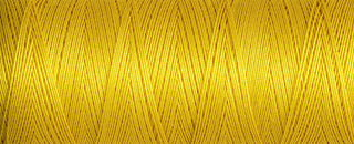 Gutermann 100m Natural Cotton Thread Custard Yellow