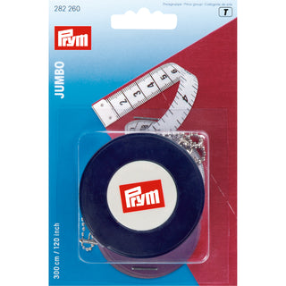 Prym Jumbo Spring Tape Measure 300cm/120inch